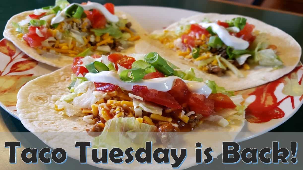 Taco Tuesday returns to Cheffy's Kitchen